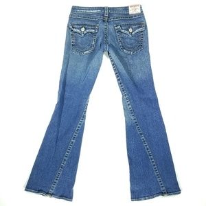TRUE RELIGION "Joey" Boot Flared Denim Jeans 31x33